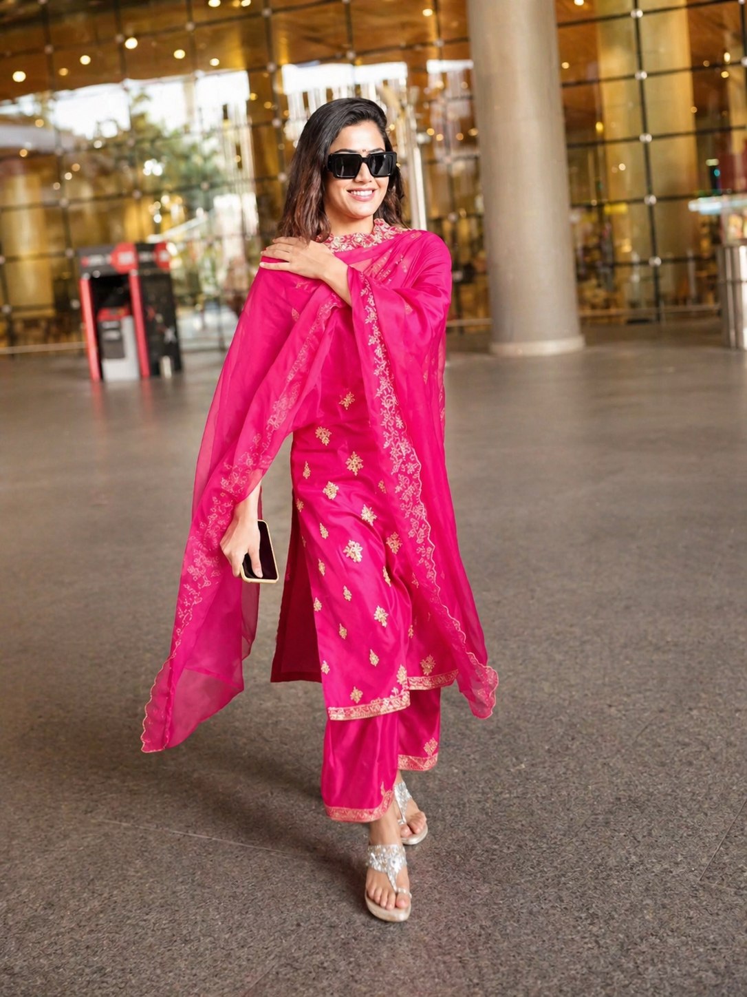 Pink The Fuchsia Radiance Salwar Suit