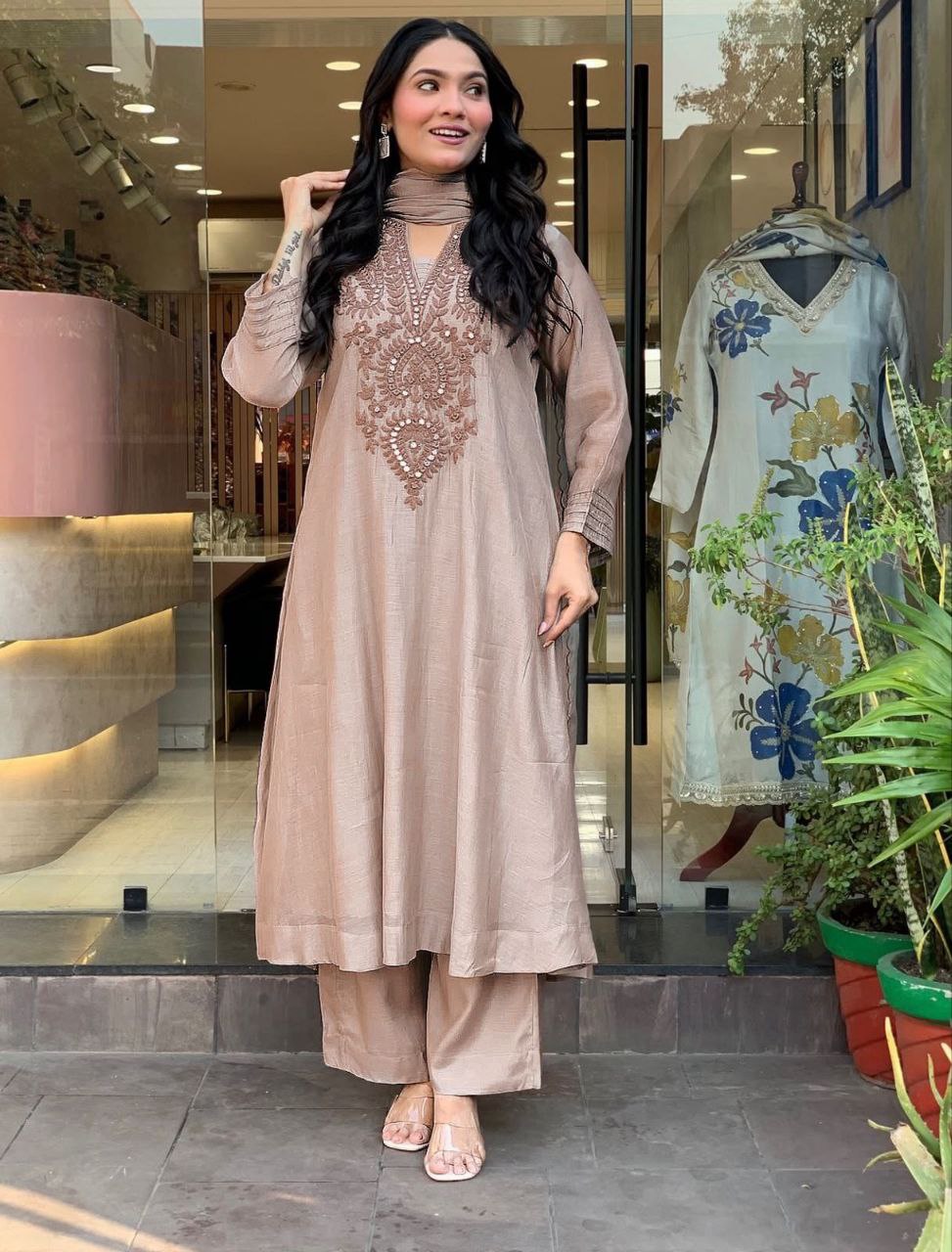 The Versatile Elegance Cotton Blend Suit