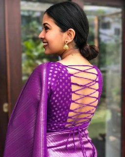 Radiant Violet Banarasi Silk Classic Saree