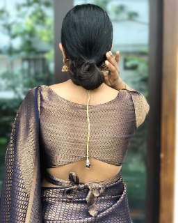 Royal Navy & Copper Zari Banarasi Silk Saree Handwoven Timeless Elegance